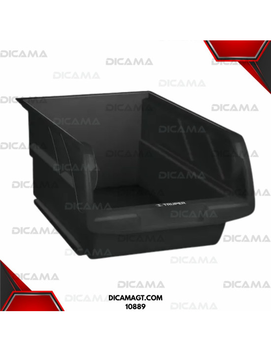 CAJA PLASTICA APILABLE # 2 16.5X10.5X7.5CM TRUPER 10889
