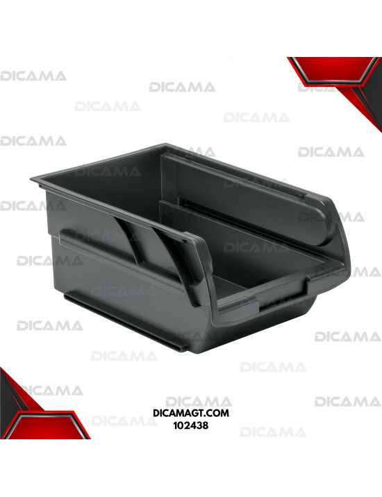 CAJA PLASTICA APILABLE # 4.5 38.5X24X17 CMS TRUPER 102438