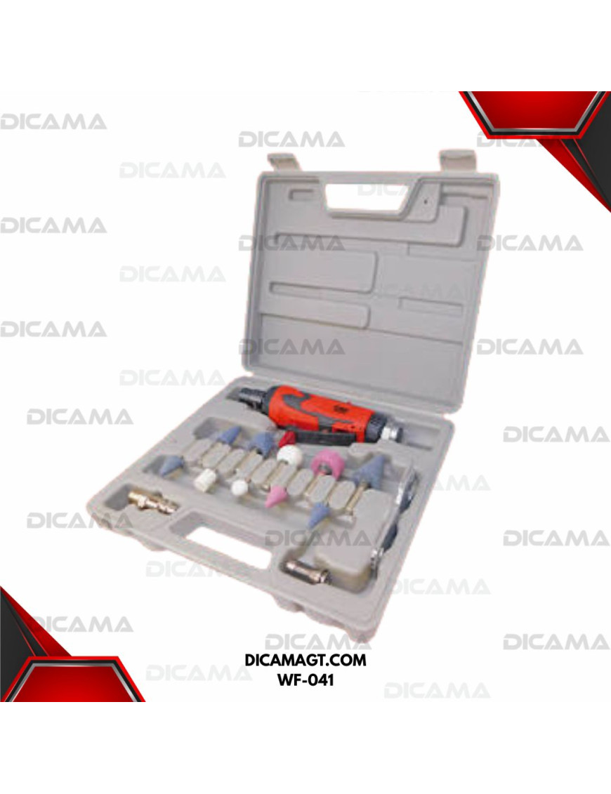 ESMERILADOR NEUMATICO 1/4 16PCS BBT WF-041