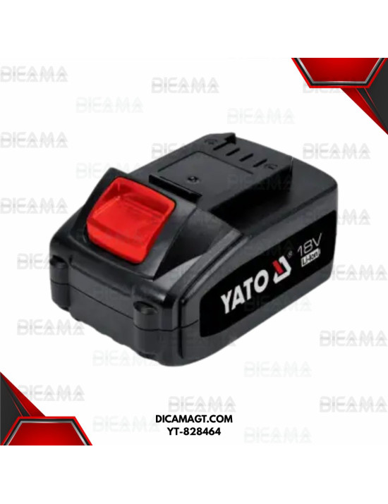 BATERIA LITHIUM-ION 18V- LI-ION 6.0 AH YATO YT-828464
