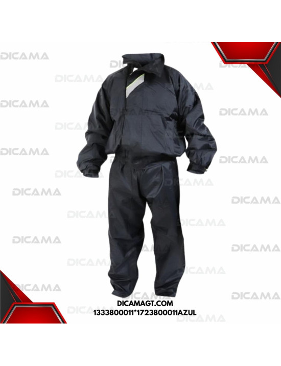 CAPA MOTORISTA ENGUATADA AZUL M CICLON 1333800011*1723800011AZUL