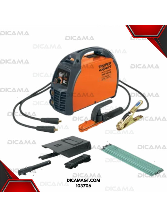 SOLDADORA 130/200 AMPERIOS INVERTER TRUPER 103706