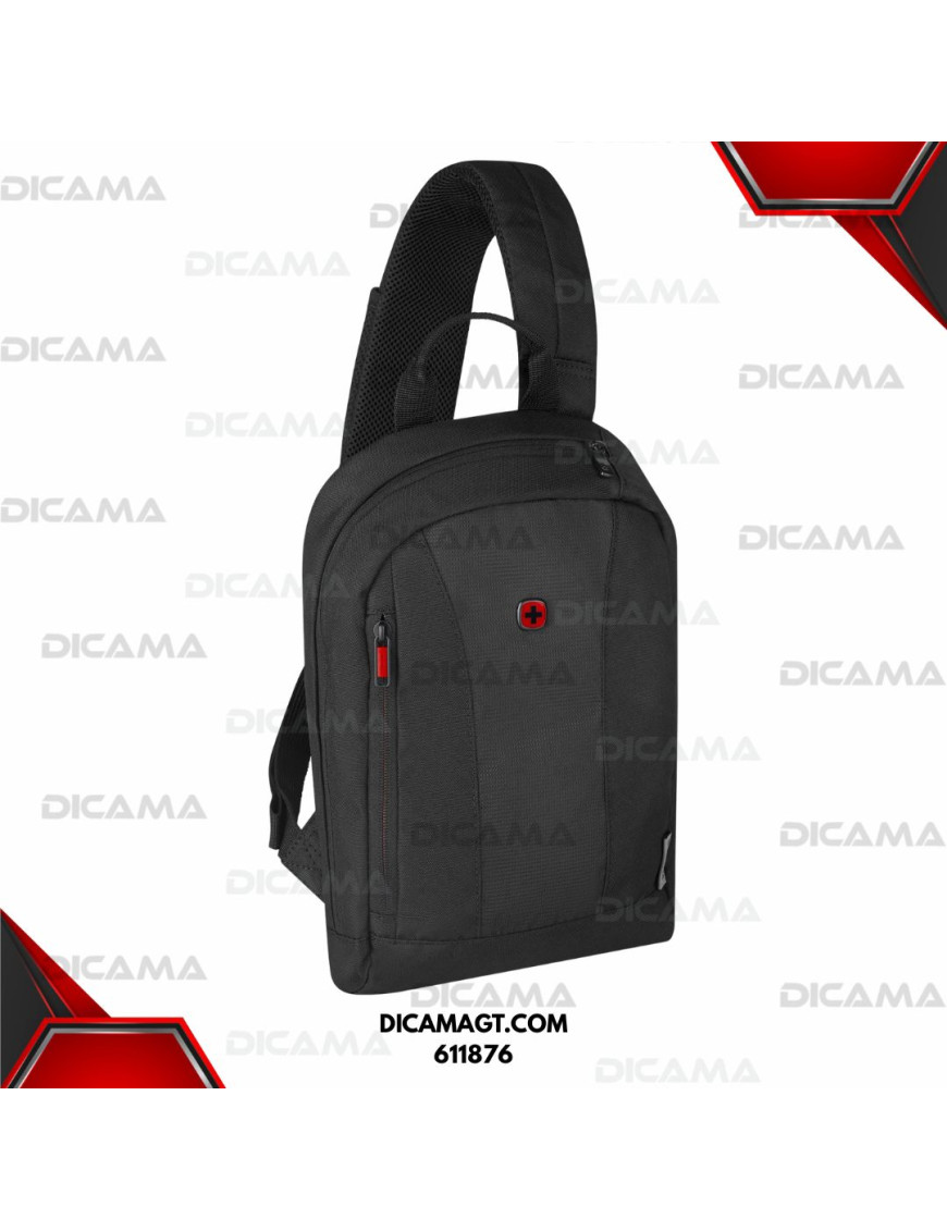 MOCHILA ACCESSORIES REFRESH MONOSLING BLACK WENGER 611876