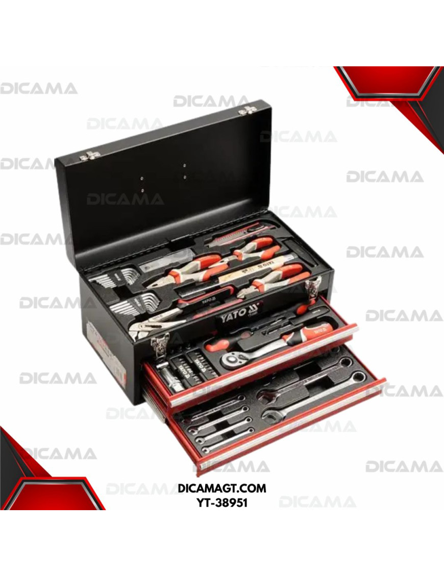 CAJA HERRAMIENTA PLASTICA 5 COMPARTIMIENTOS KENDO 90275