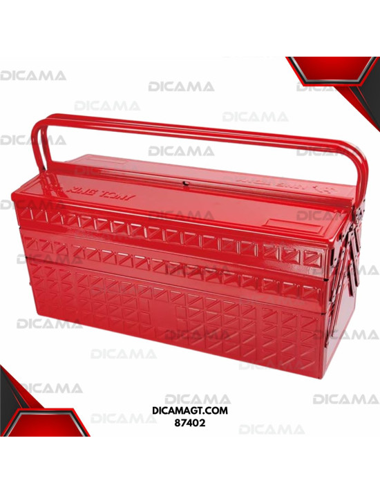 CAJA HERRAMIENTA METAL 5 COMPARTIMIENTOS KING TONY 87402