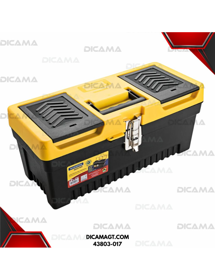 CAJA HERRAMIENTA METAL  3 GABETAS CON 122 PCS STANLEY 70-158