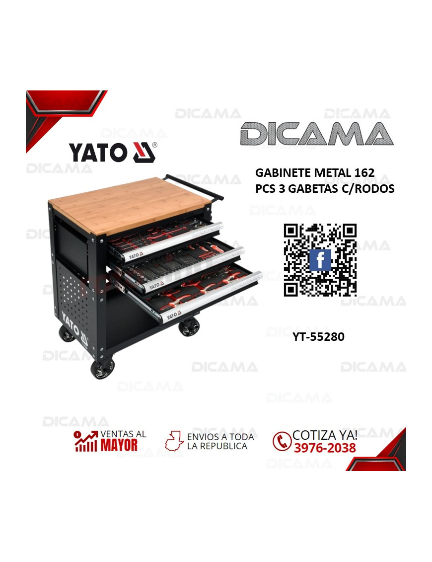 CAJA HERRAMIENTA PLASTICA 5 COMPARTIMIENTOS KENDO 90275