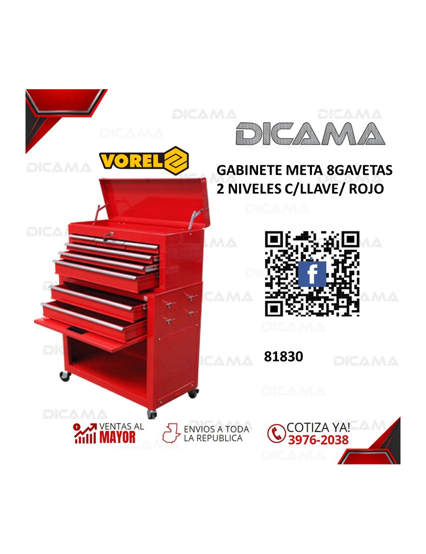 CAJA PLASTICA APILABLE # 2 16.5X10.5X7.5CM TRUPER 10889