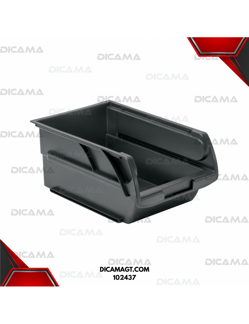 CAJA PLASTICA APILABLE # 3.5 29X19X13 CMS TRUPER 102437