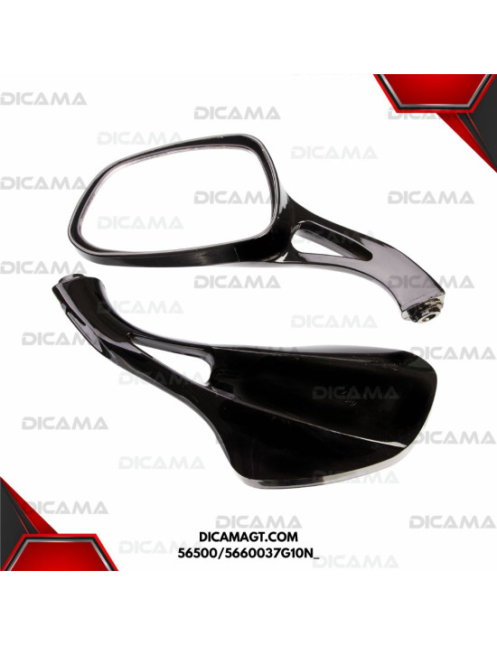 ESPEJOS PAR SUZUKI AN125HK NEGROS KIMTEC 56500/5660037G10N_