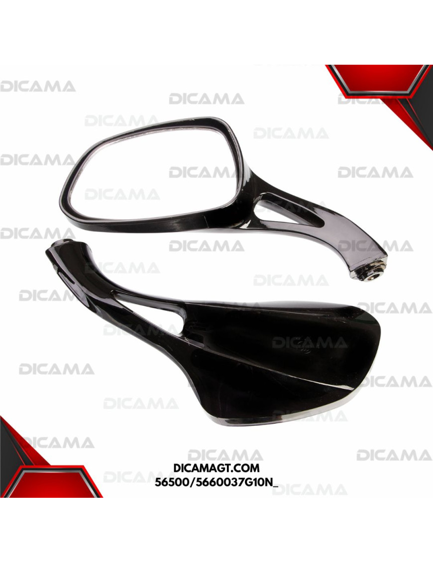 ESPEJOS PAR SUZUKI AN125HK NEGROS KIMTEC 56500/5660037G10N_