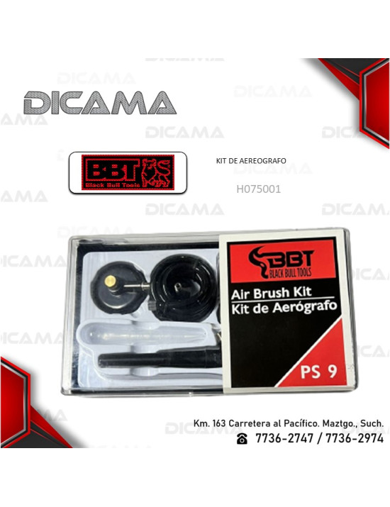 AEREOGRAFO KIT BBT PS-9