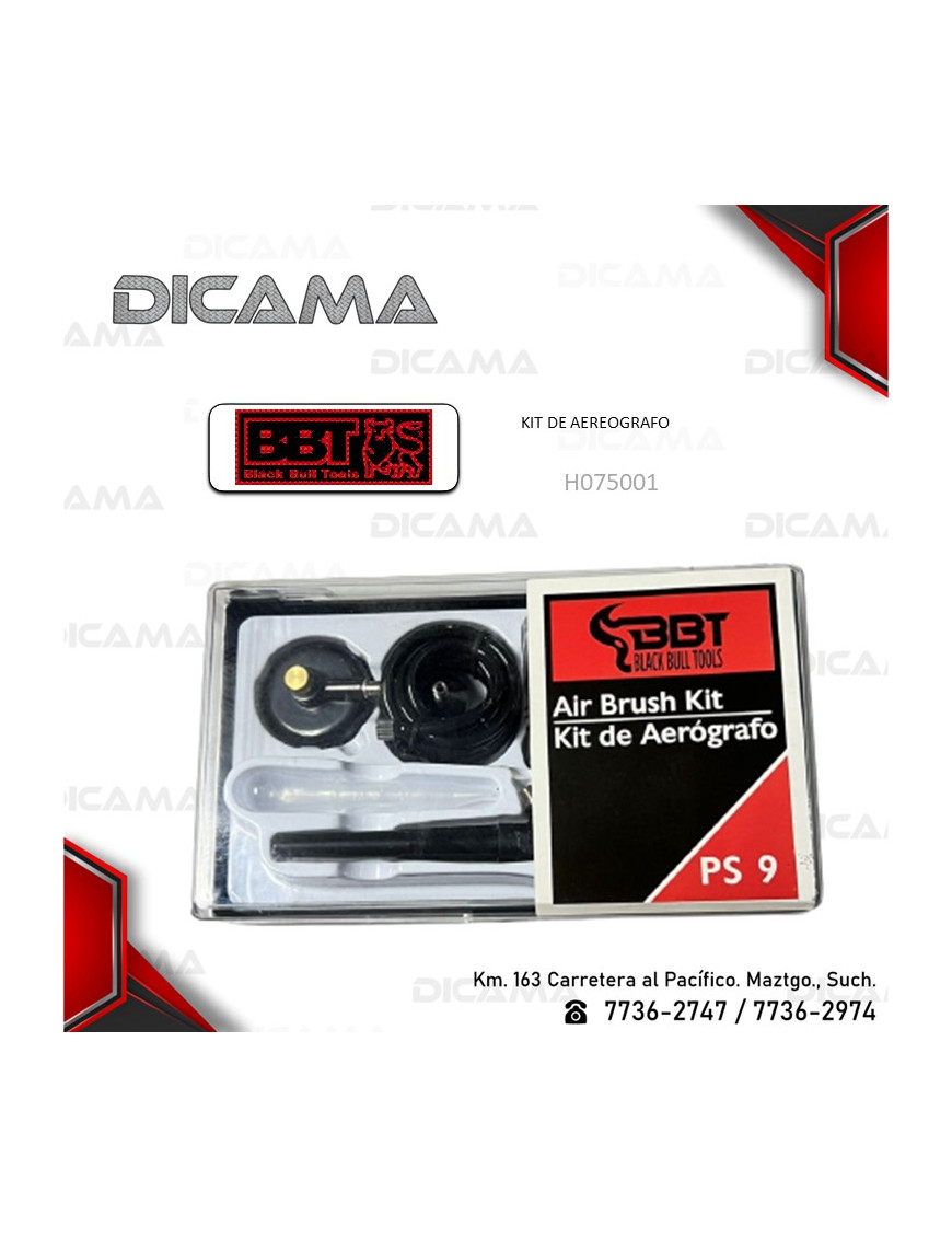 AEREOGRAFO KIT BBT PS-9