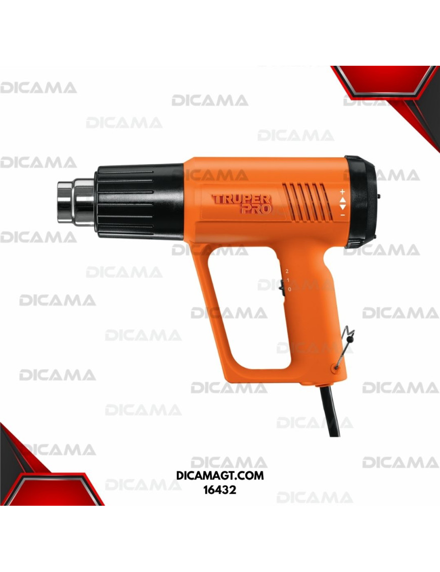 PISTOLA AIRE CALIENTE 2,000 WATTS PROFESIONAL TRUPER 16432