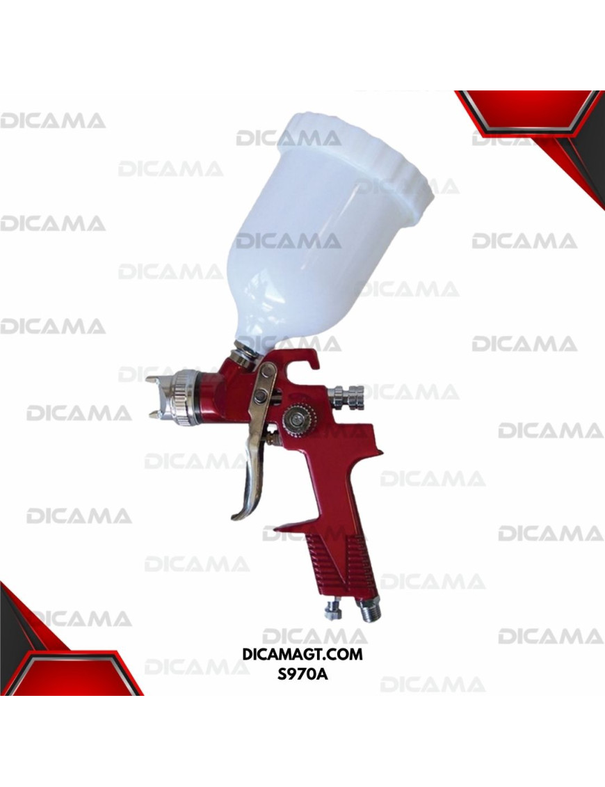 PISTOLA PINTAR GRAVEDAD D/PLASTICO 680ML HVLP BBT S970A