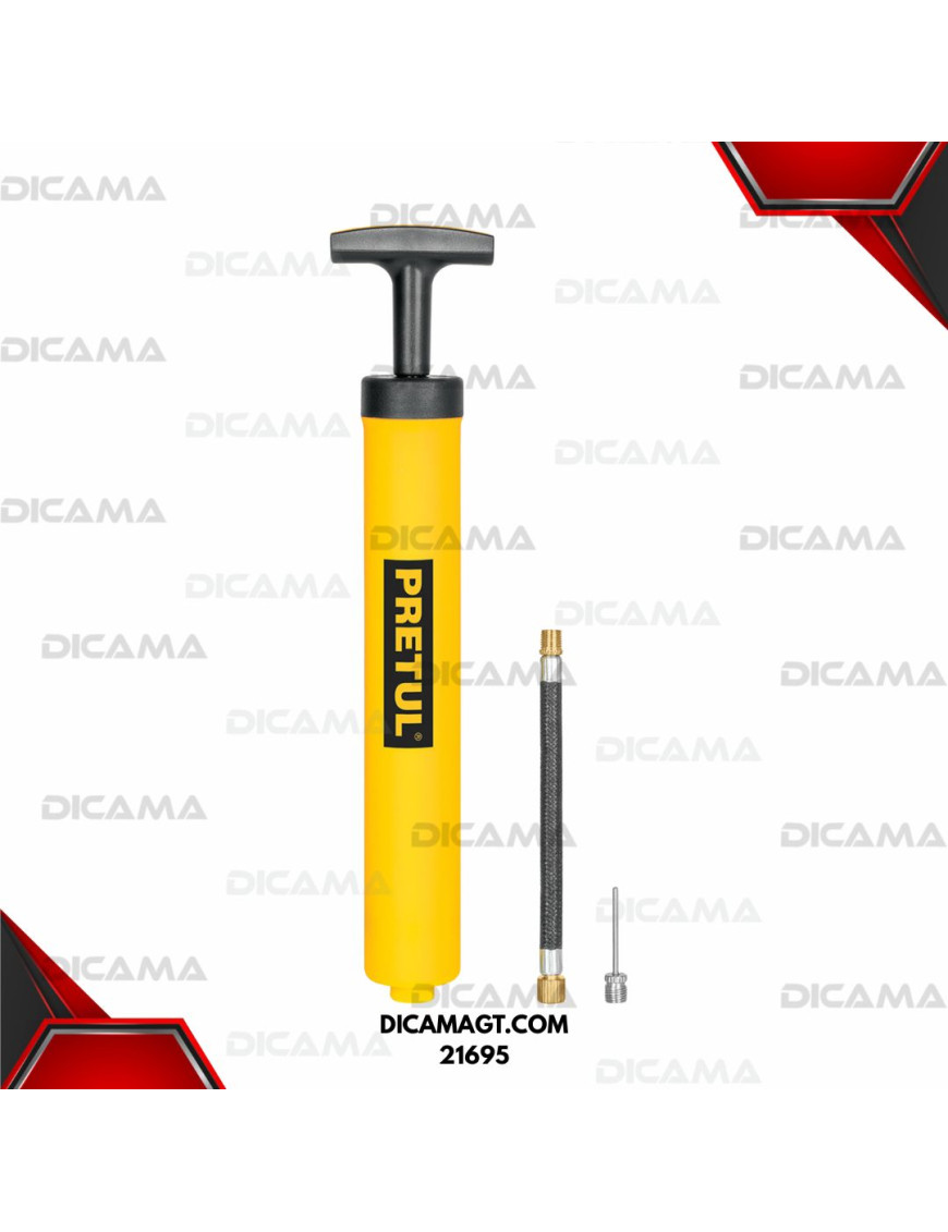 INFLADOR MANUAL CON MANOMETRO EPICA STAR EP-10092