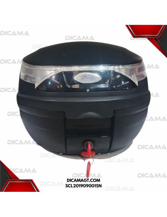 CAJUELA 40 LTOS NEGRA REFLECTIVA ROJO 47X41.5X29.5 CHINA SCL2019090015N