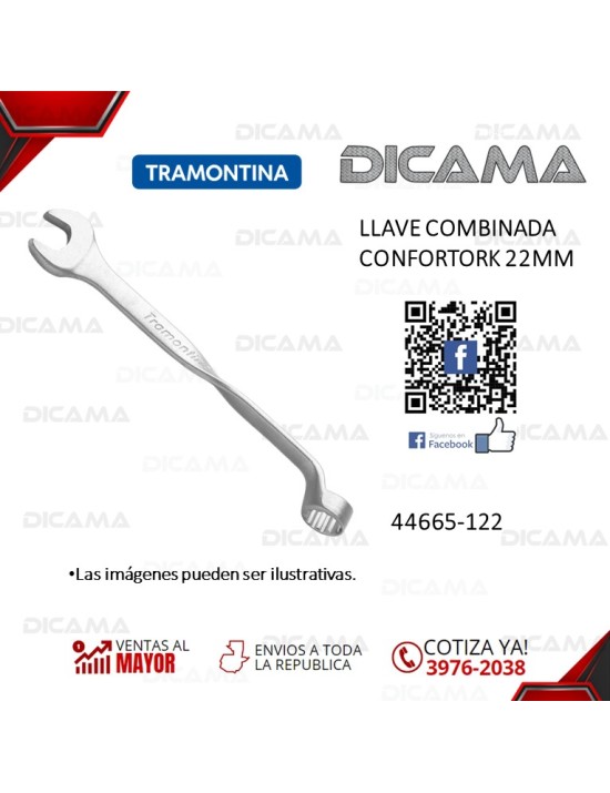 LLAVE COMBINADA CONFORTORK 22MM