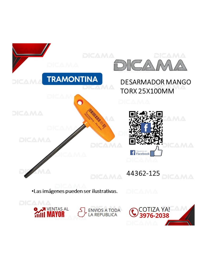 DESARMADOR MANGO TORX 25X100MM