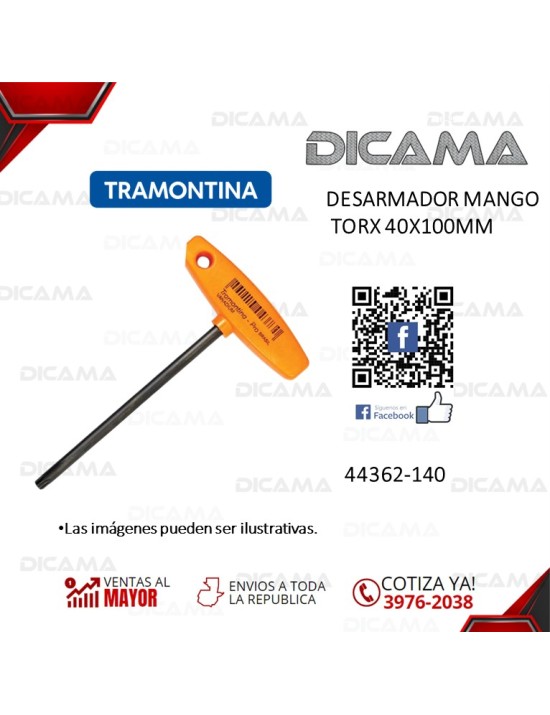 DESARMADOR MANGO TORX 40X100MM