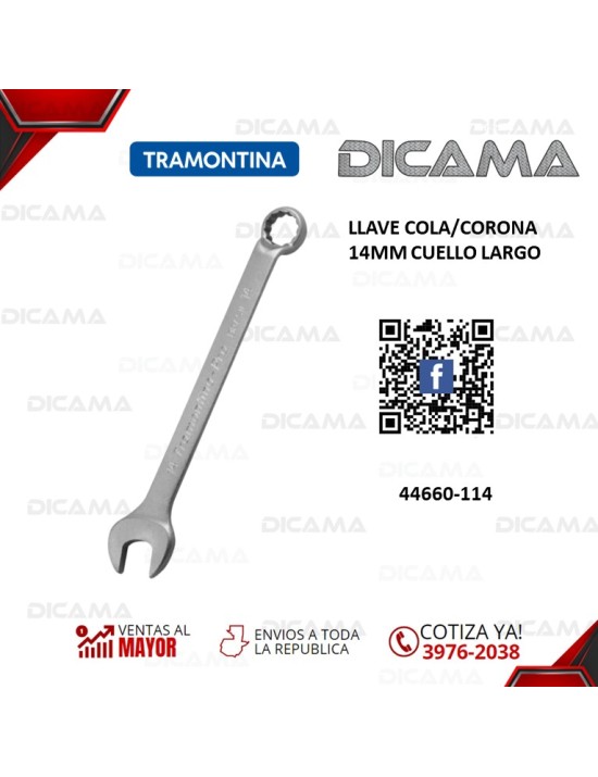 LLAVE COLA/CORONA 14MM CUELLO LARGO