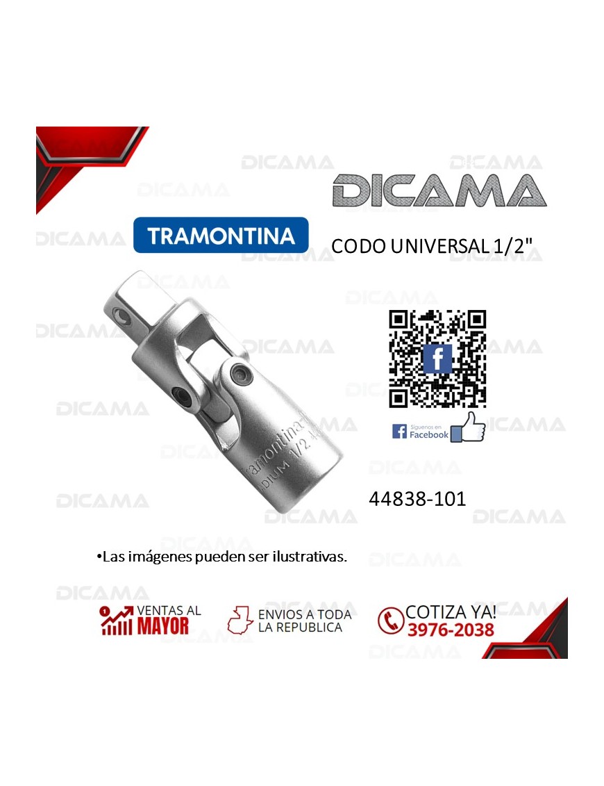 CODO RAIZ 1/2" UNIVERSAL