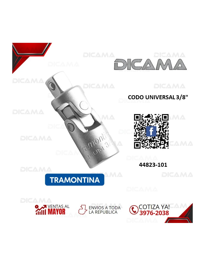 CODO RAIZ 3/8" UNIVERSAL