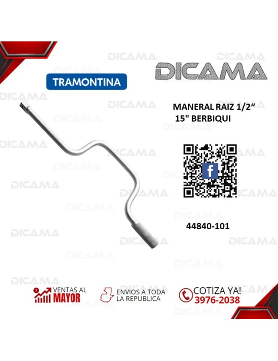 MANERAL RAIZ 1/2" 15" BERBIQUI
