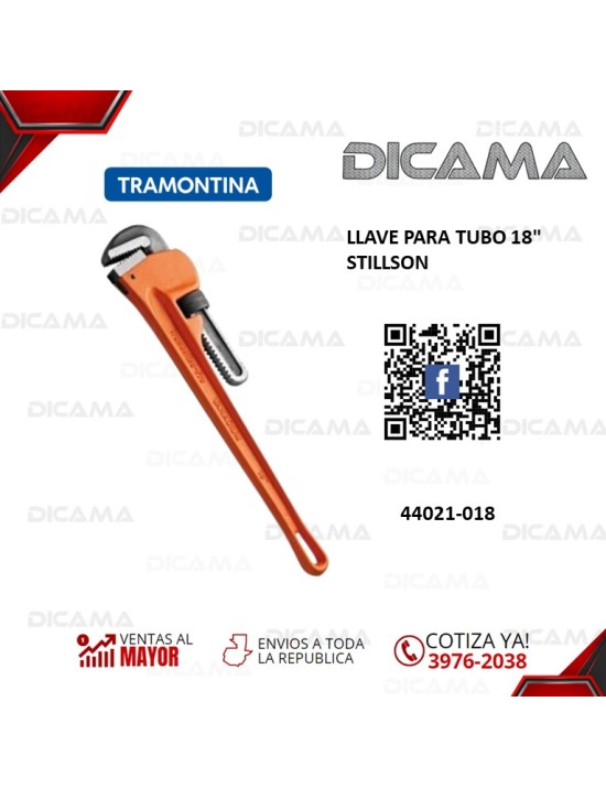 LLAVE PARA TUBO 18"  STILLSON