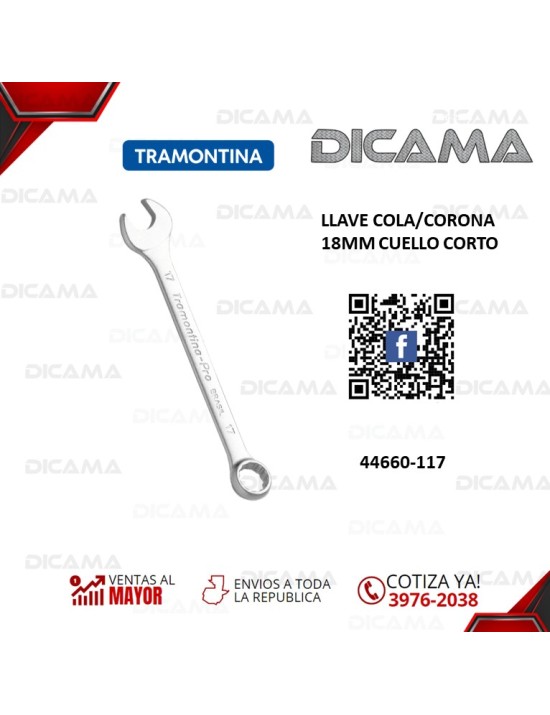 LLAVE COLA/CORONA 18MM CUELLO CORTO