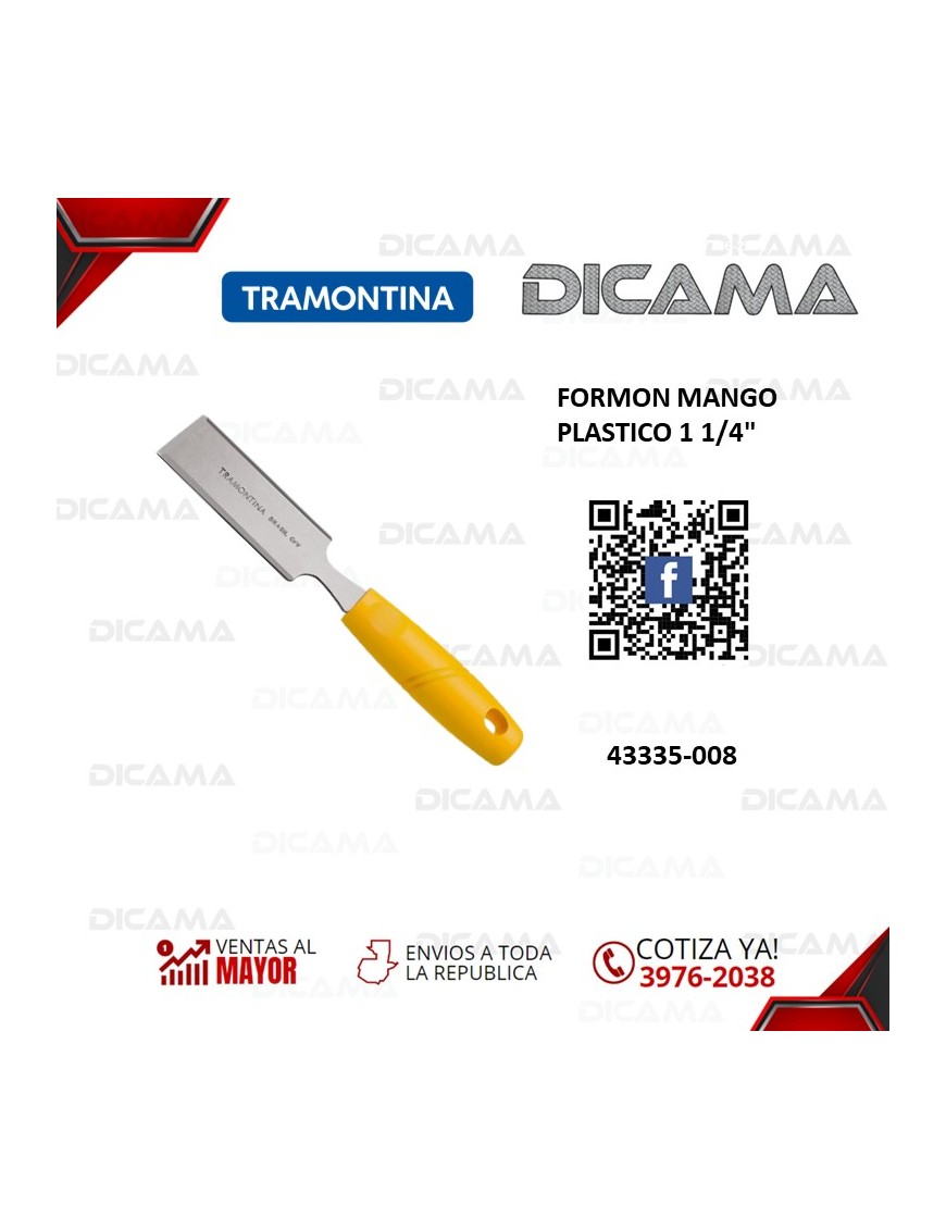 FORMON MANGO PLASTICO 1 1/4"