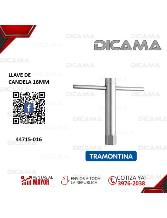 LLAVE DE CANDELA 16MM