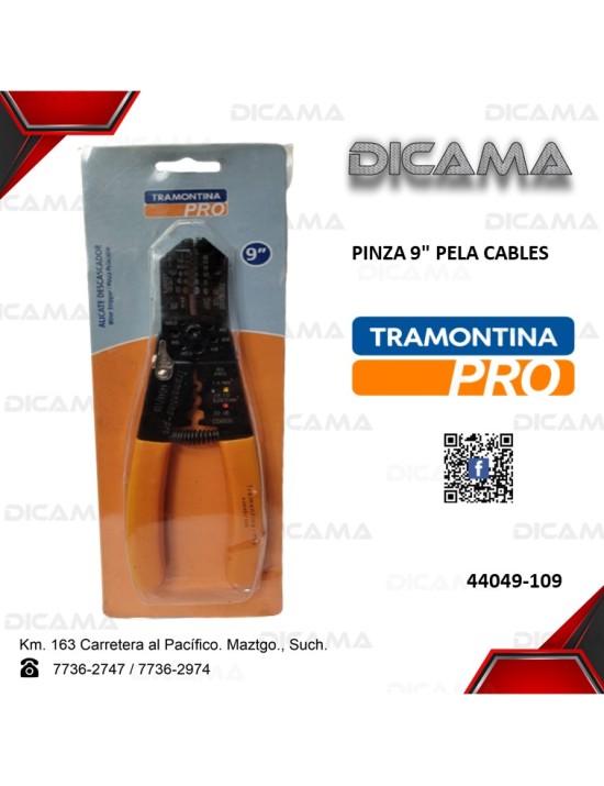 PINZA 9" PELA CABLES