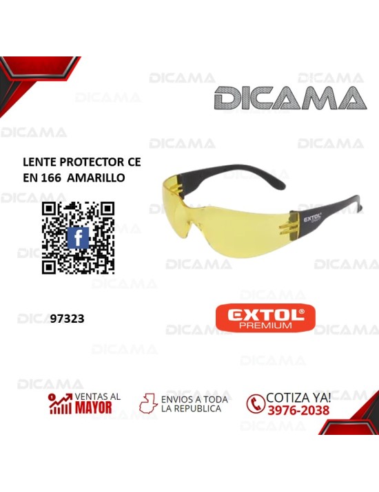 LENTES PROTECTOR  AMARILLO