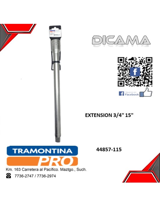 EXTENSION RAIZ 3/4 15"