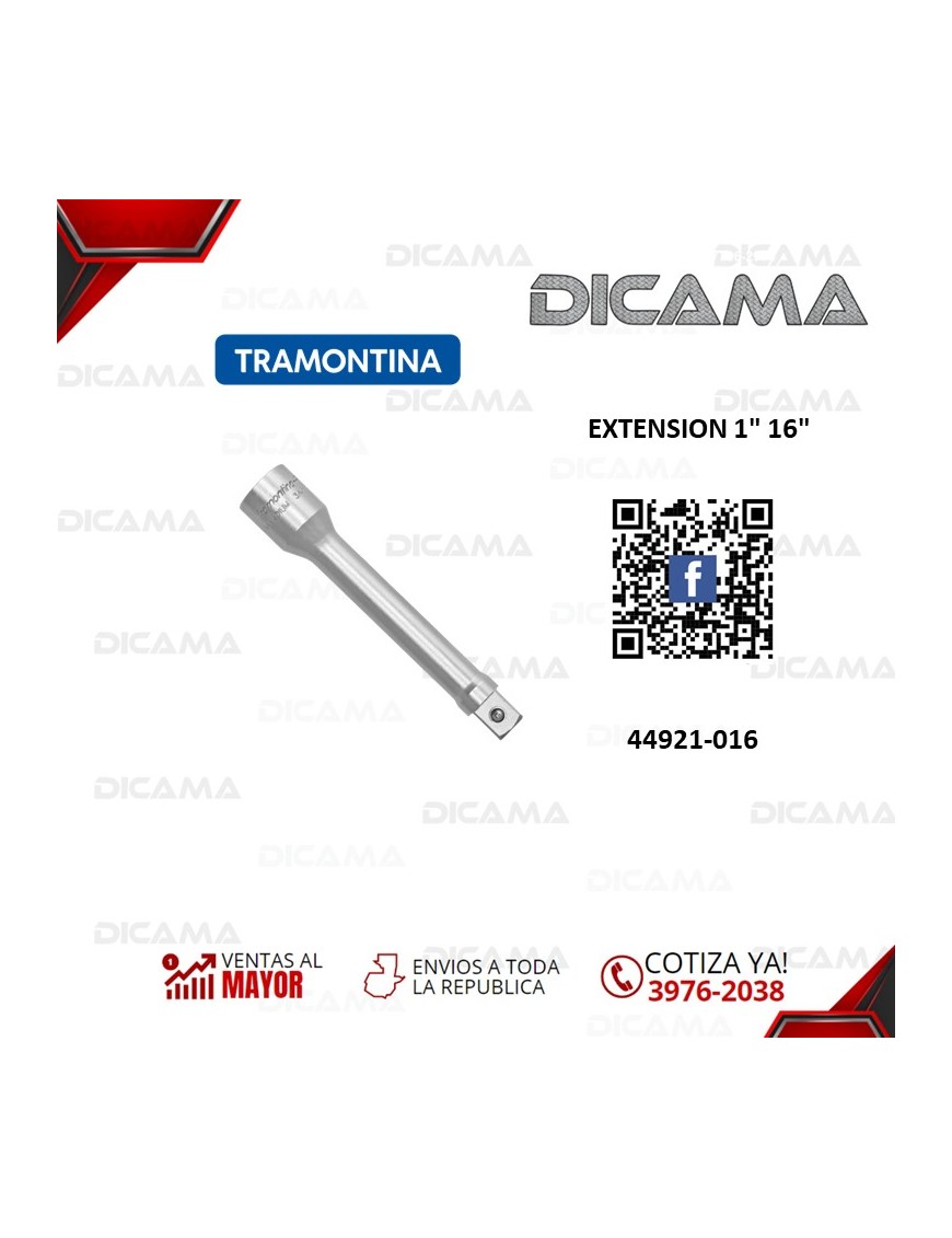EXTENSION RAIZ 1 16"