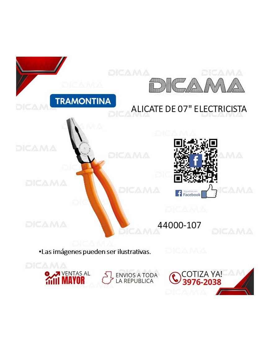ALICATE 7" ELECTRICISTA