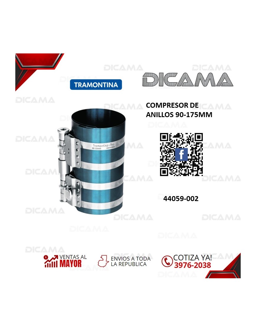 COMPRESOR DE ANILLOS 90-175MM