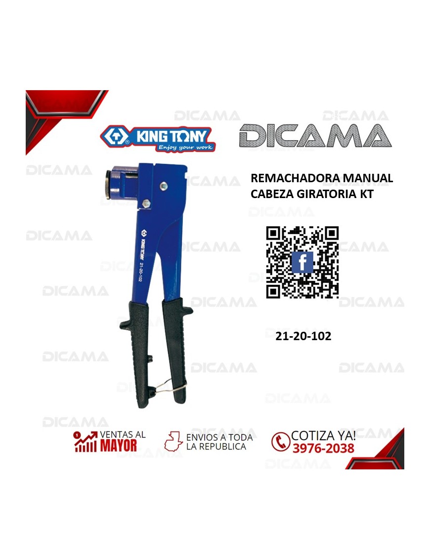 REMACHADORA MANUAL CABEZA GIRATORIA KT