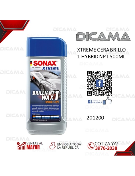 XTREME CERA BRILLO 1 HYBRID NPT 500ML