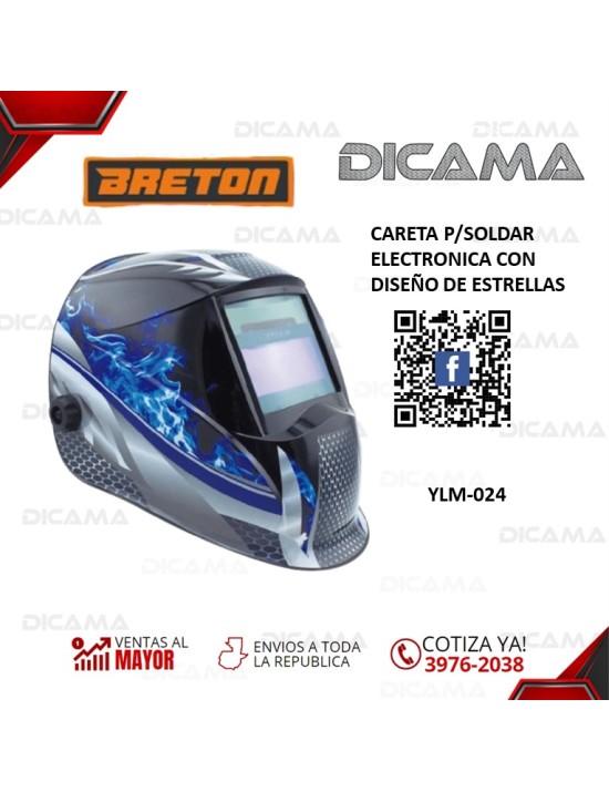 CARETA P/SOLDAR ELECTRONICA CON DISEÑO DE ESTRELLAS