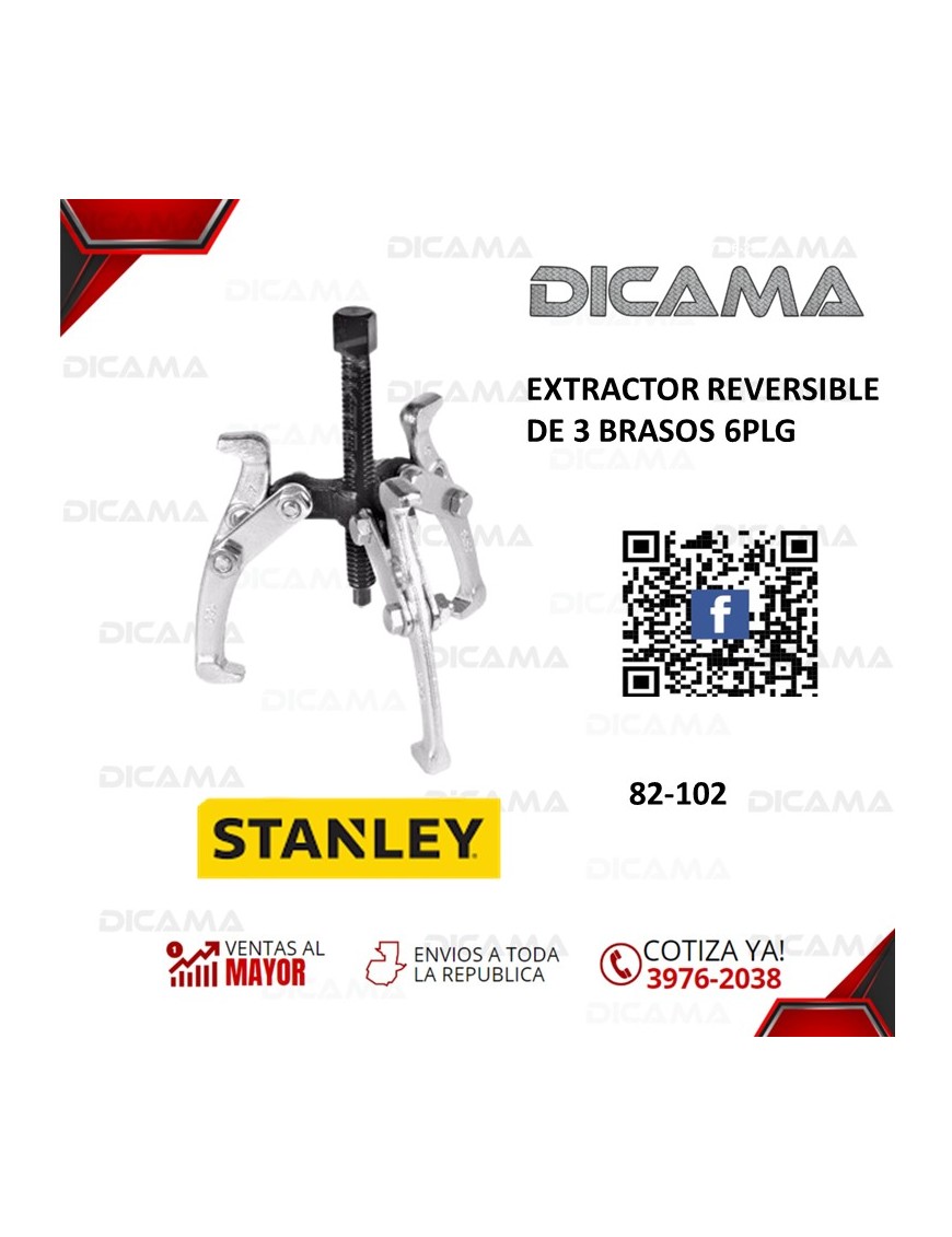 EXTRACTOR 3 PATAS 6"
