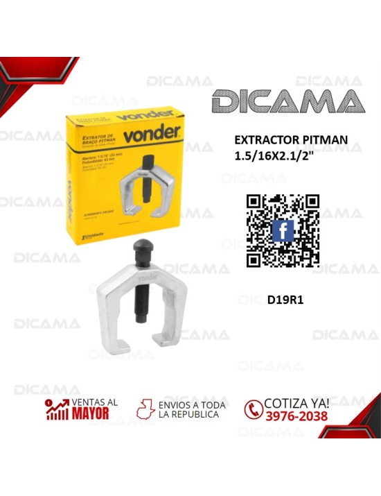 EXTRACTOR PITMAN  1.5/16X2.1/2"