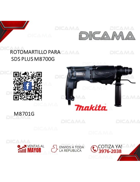ROTOMARTILLO PARA SDS PLUS M8700G