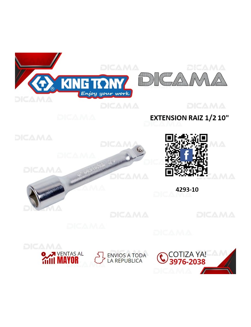 EXTENSION RAIZ 1/2 10"