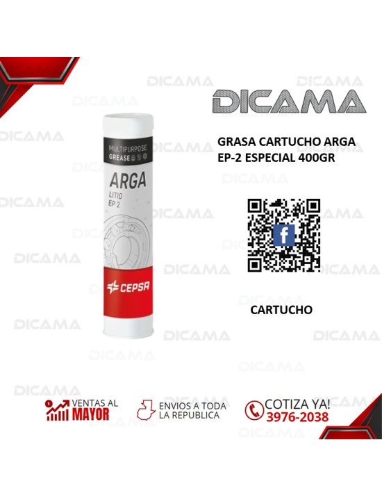 GRASA TUBO ARGA EP-2 ESPECIAL 400GR