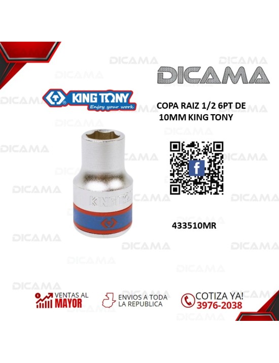 COPA RAIZ 1/2" 10MM 6PT