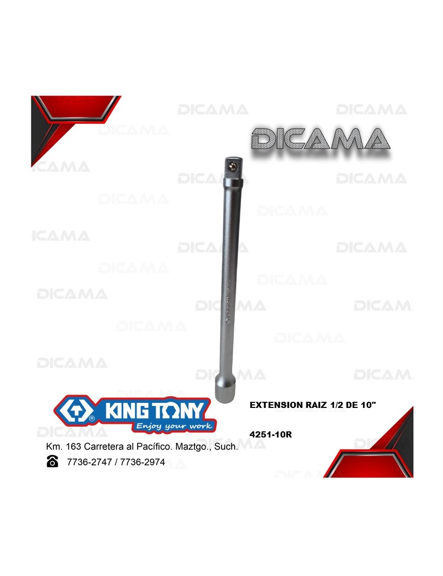 EXTENSION RAIZ 1/2 10"