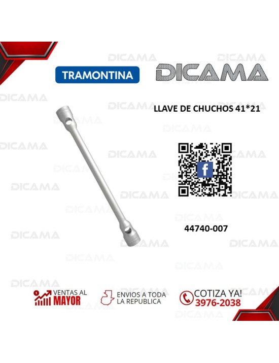 LLAVE DE CHUCHOS RECTA CAMION 41X21MM