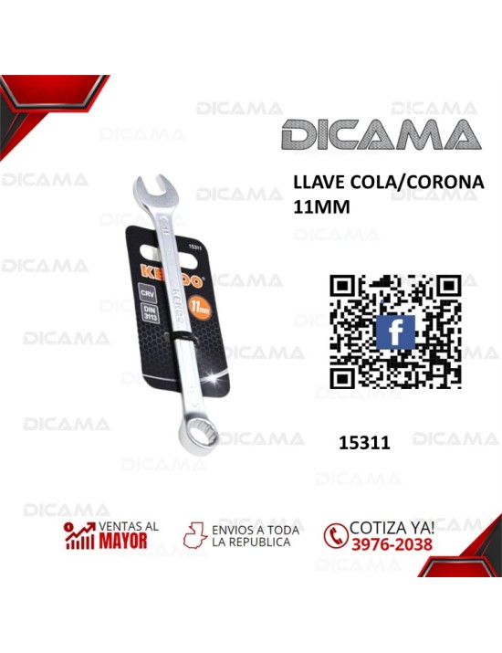 LLAVE COLA/CORONA 11MM